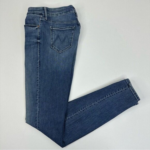 Mother Women's The Looker Groovin Skinny Minimalist Designer Jeans W25-28/L29.5 - Picture 3 of 12